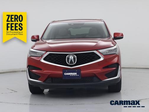 Red 2019 Acura RDX
