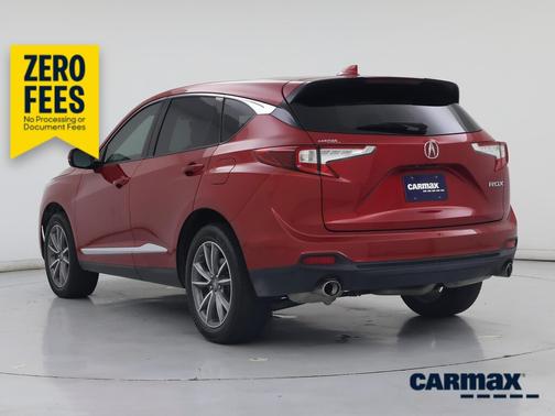Red 2019 Acura RDX