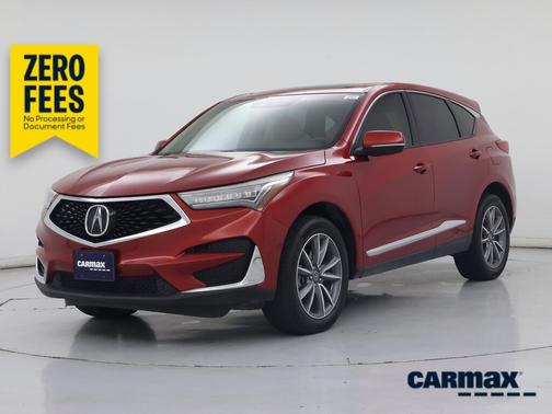 Red 2019 Acura RDX