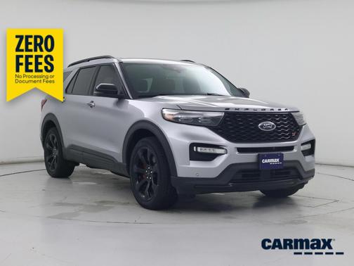 Silver 2021 Ford Explorer ST
