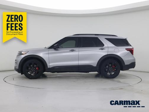 Silver 2021 Ford Explorer ST