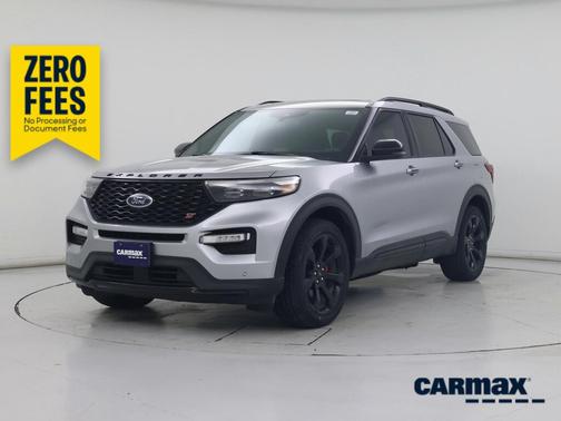 Silver 2021 Ford Explorer ST