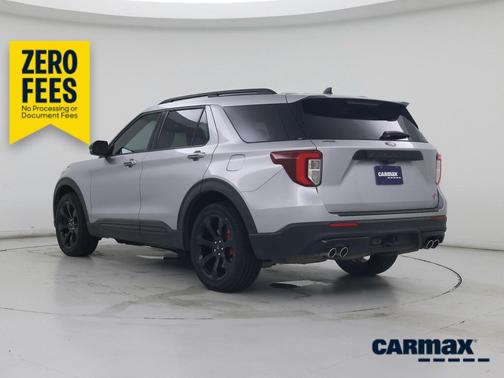 Silver 2021 Ford Explorer ST