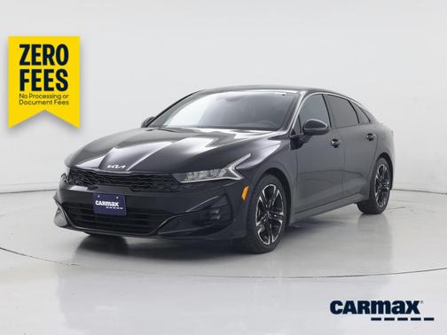 Black 2022 Kia K5 GT-Line