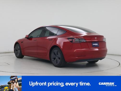 Red 2023 Tesla Model 3