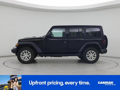 Black 2023 Jeep Wrangler Unlimited Sport S