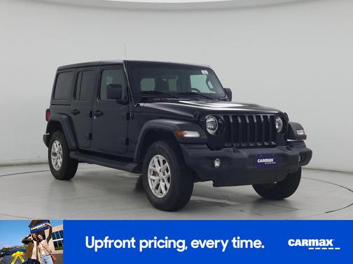Black 2023 Jeep Wrangler Unlimited Sport S