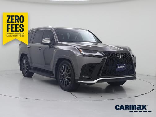 Gray 2024 Lexus LX 600 F-Sport
