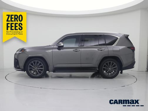 Gray 2024 Lexus LX 600 F-Sport