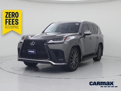 Gray 2024 Lexus LX 600 F-Sport