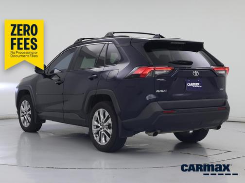Blue 2020 Toyota RAV4 XLE Premium