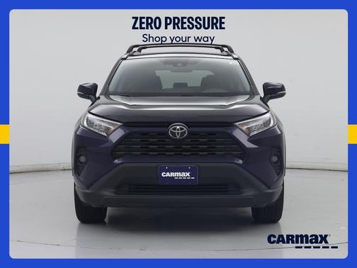 Blue 2020 Toyota RAV4 XLE Premium