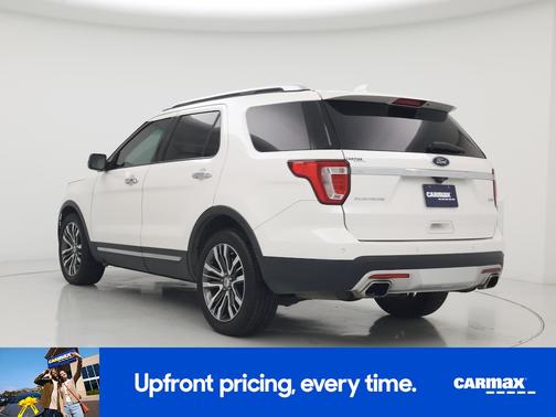 White 2016 Ford Explorer Platinum