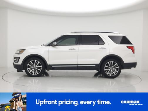 White 2016 Ford Explorer Platinum