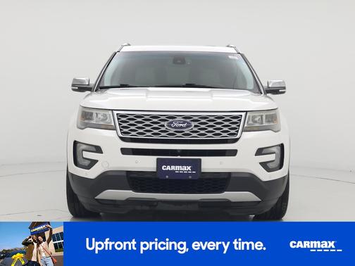 White 2016 Ford Explorer Platinum