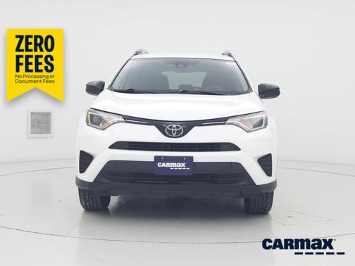 White 2017 Toyota RAV4 LE