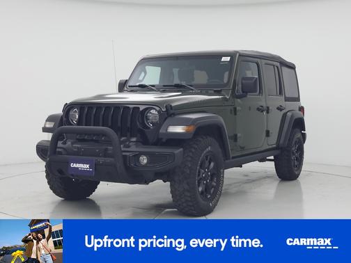 Green 2022 Jeep Wrangler Unlimited Willys Sport