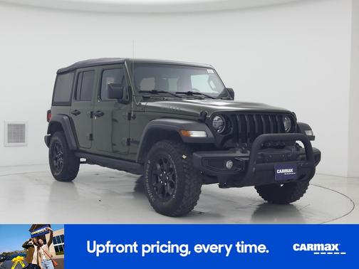 Green 2022 Jeep Wrangler Unlimited Willys Sport