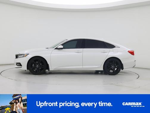 White 2018 Honda Accord Sport