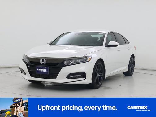 White 2018 Honda Accord Sport