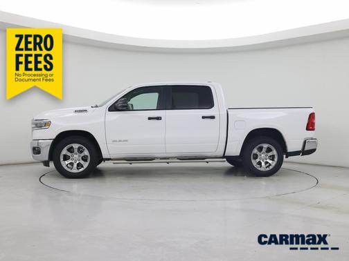 White 2025 RAM 1500 Lonestar