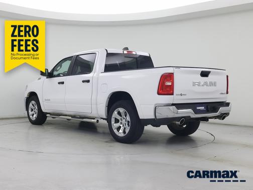 White 2025 RAM 1500 Lonestar
