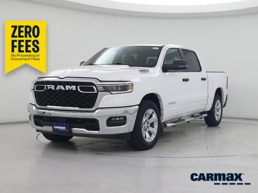 White 2025 RAM 1500 Lonestar