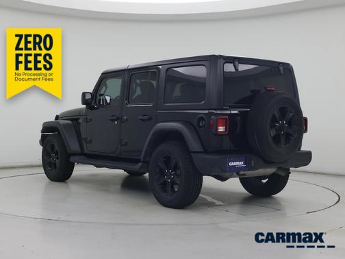 Black 2022 Jeep Wrangler Unlimited Sport Altitude