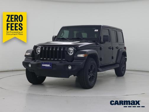 Black 2022 Jeep Wrangler Unlimited Sport Altitude