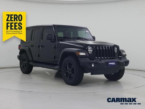 Black 2022 Jeep Wrangler Unlimited Sport Altitude