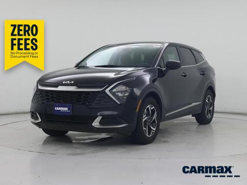 Black 2023 Kia Sportage LX