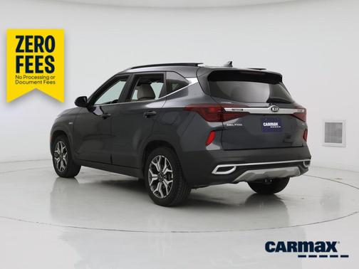 Gray 2021 Kia Seltos EX