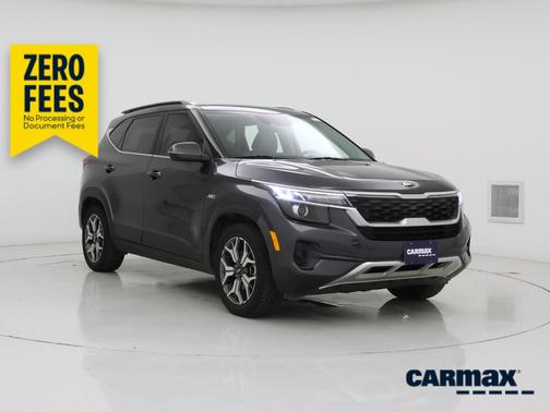 Gray 2021 Kia Seltos EX