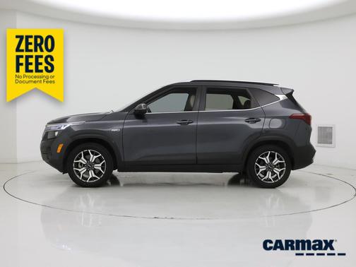 Gray 2021 Kia Seltos EX