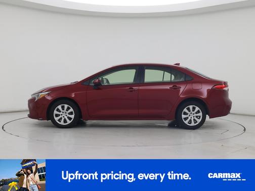 Red 2025 Toyota Corolla Hybrid LE