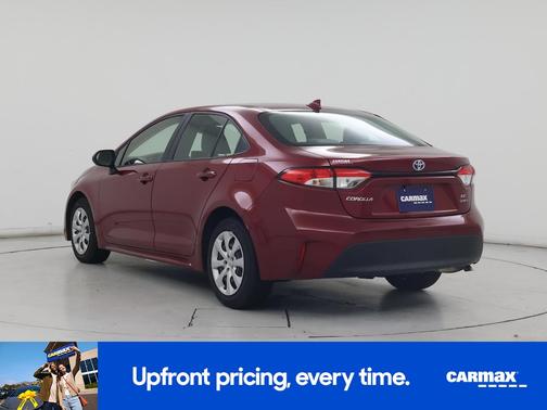 Red 2025 Toyota Corolla Hybrid LE