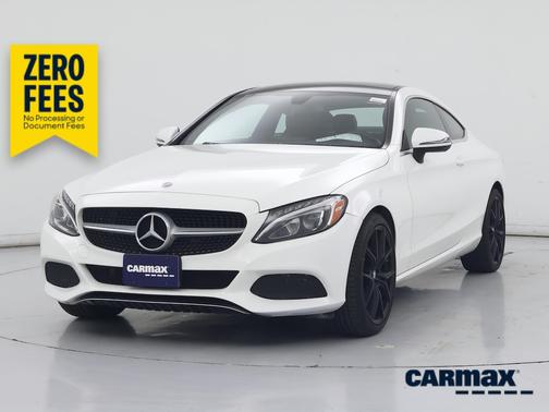 White 2017 Mercedes-Benz C-Class