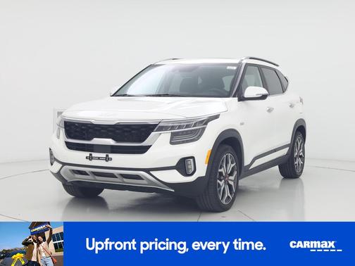 White 2023 Kia Seltos SX