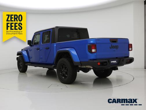 Blue 2023 Jeep Gladiator Texas Trail