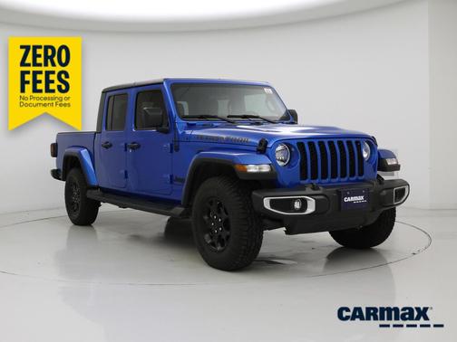 Blue 2023 Jeep Gladiator Texas Trail
