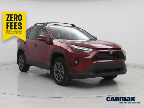 Red 2024 Toyota RAV4 Hybrid XLE Premium