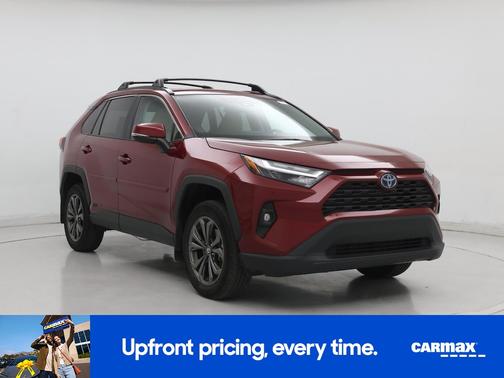 Red 2024 Toyota RAV4 Hybrid XLE Premium