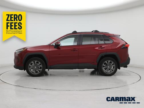 Red 2024 Toyota RAV4 Hybrid XLE Premium