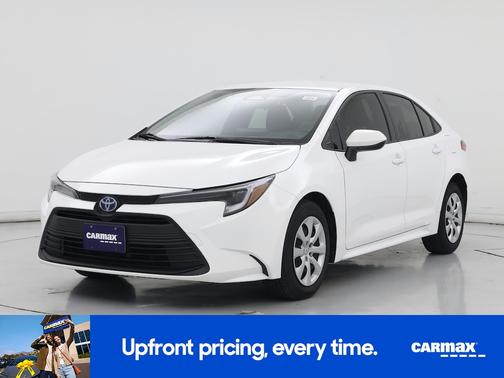 White 2025 Toyota Corolla Hybrid LE