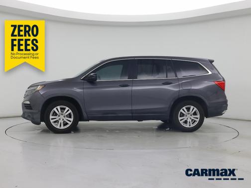 Gray 2017 Honda Pilot LX