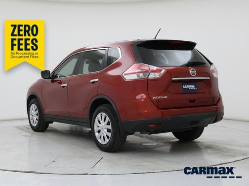 Burgundy 2015 Nissan Rogue S