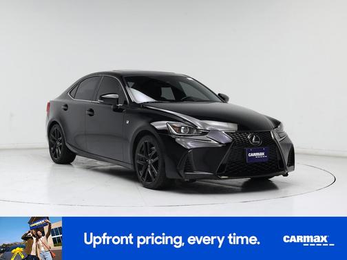 Black 2018 Lexus IS 350 F-Sport