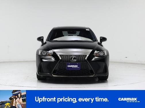 Black 2018 Lexus IS 350 F-Sport