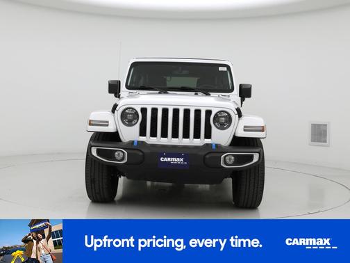 White 2023 Jeep Wrangler 4xe Unlimited Sahara