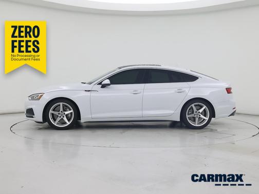 White 2019 Audi A5 Premium Plus